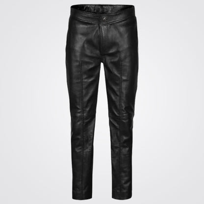 Elvis Presley Black Leather Suit Pant