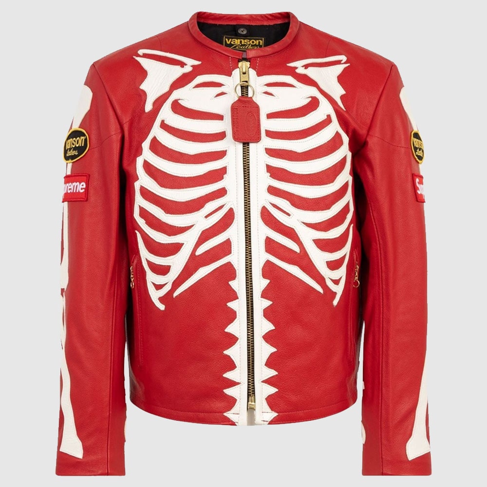 Supreme X Vanson Leather Bones Jacket | Supreme Bones Jacket