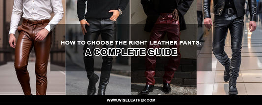 How to Choose the Right Leather Pants - A Complete Guide