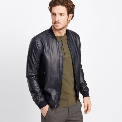 The Timeless Elegance of Leather Bomber Jackets