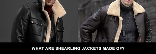 What Are Shearling Jackets Made Of?