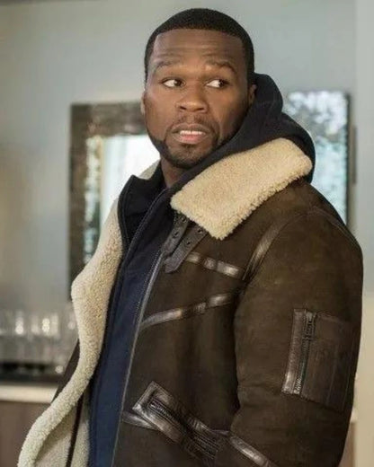 50 Cent Shearling Jacket