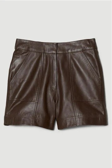 Chic Leather Shorts