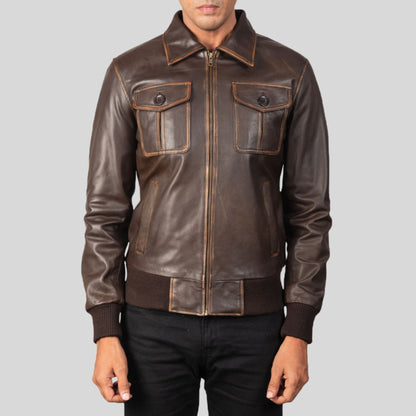 Brown Leather Jacket