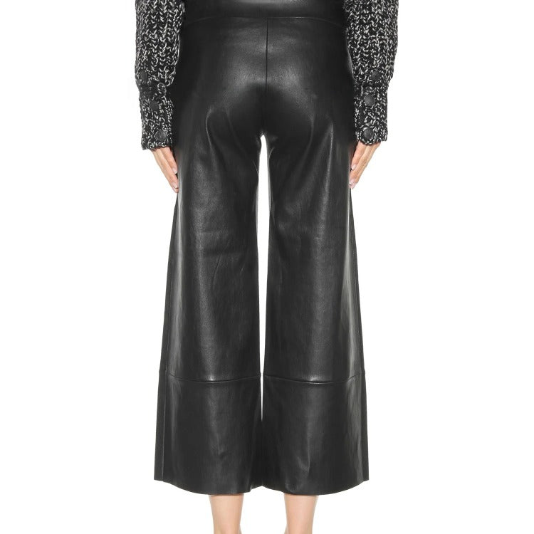 Classic Style Leather Pant for Women