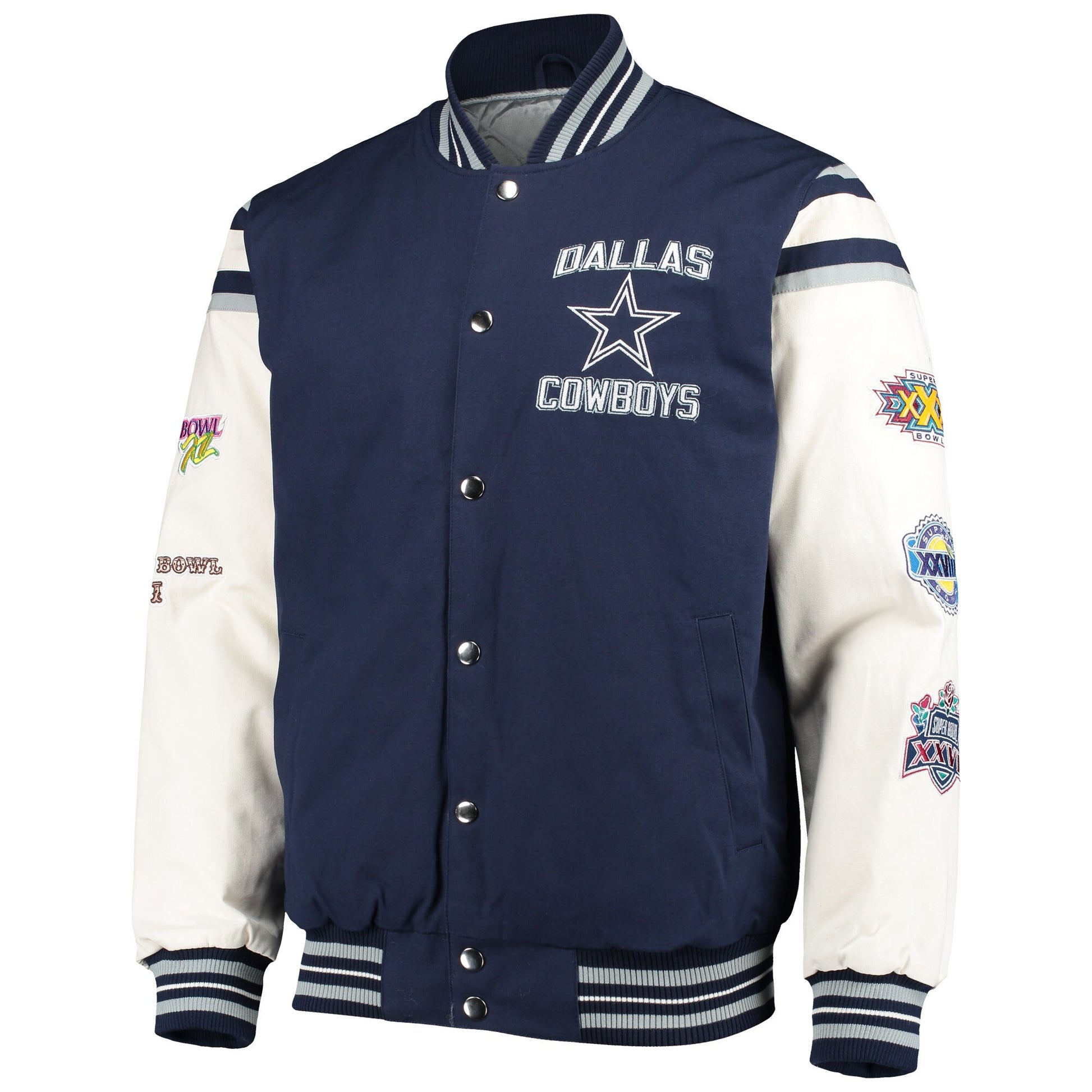 Dallas Cowboys 5 Time Super Bowl Champions Jacket