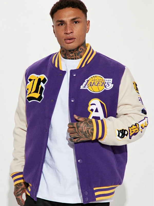 Los Angeles Lakers Letterman Jacket