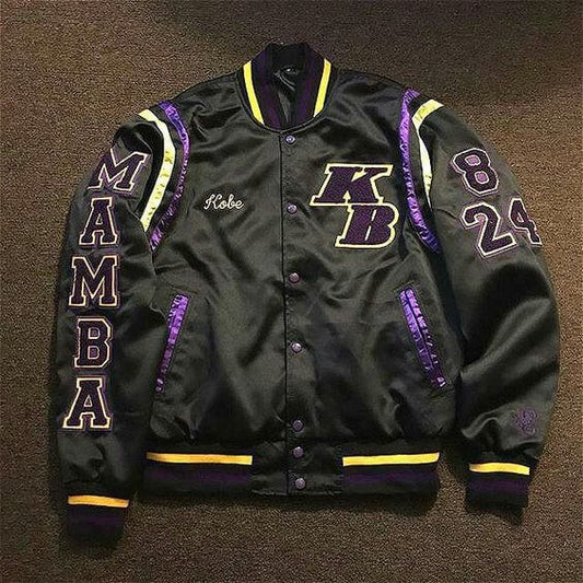 Mamba Legend Never Die Varsity Jacket