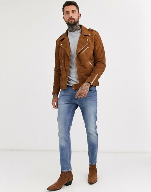 Suede Leather Jacket