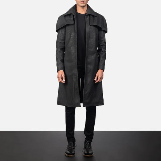 Duster Coat - Leather Duster Coats for Men - Leather Dusters