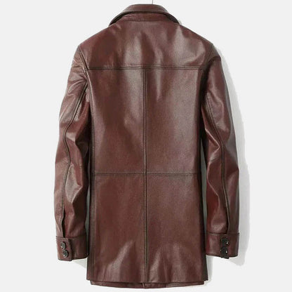 Scout Leather Trench Coat