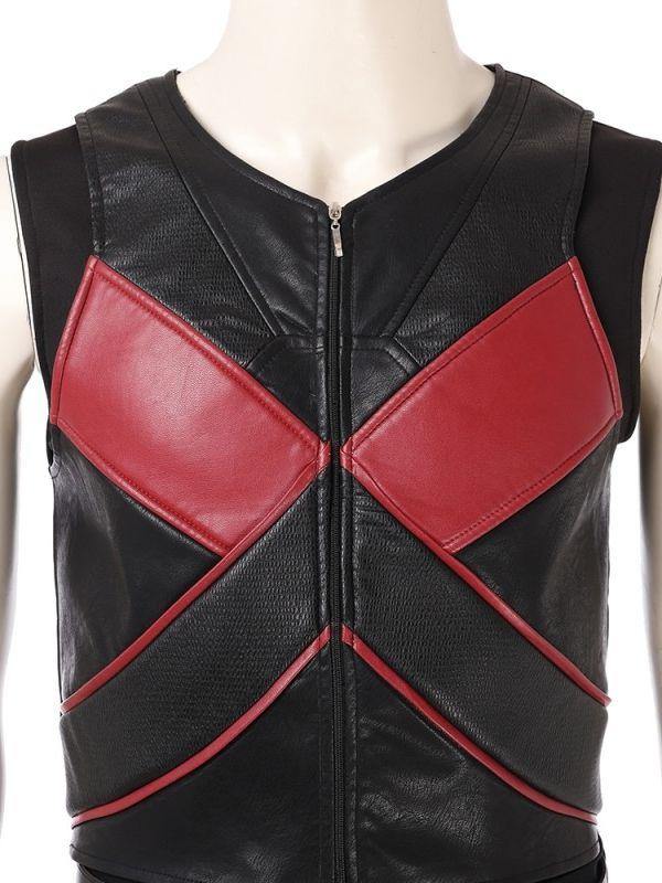Deadpool Movie Leather Vest - Wiseleather