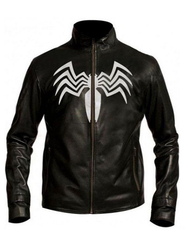 Eddie Brock Spiderman 3 Venom Biker Jacket - Wiseleather