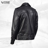 Artistic Black Jacket For Men - Wiseleather