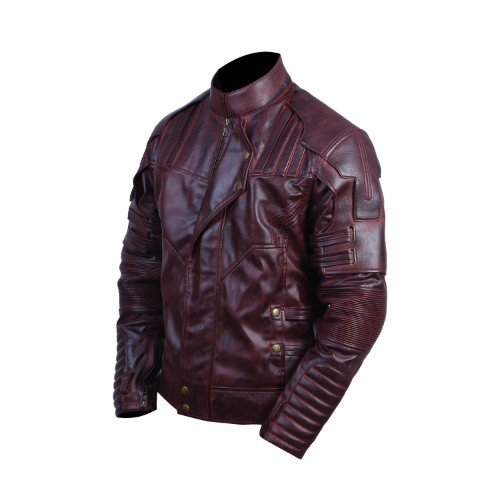 Avengers Infinity War Star Lord Genuine Leather Jacket
