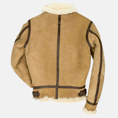 B3 Suede Leather Bomber Jacket