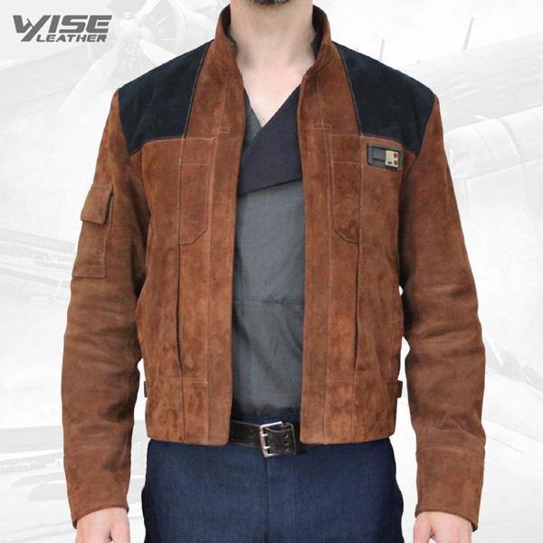Brown Solo Suede Leather Jacket