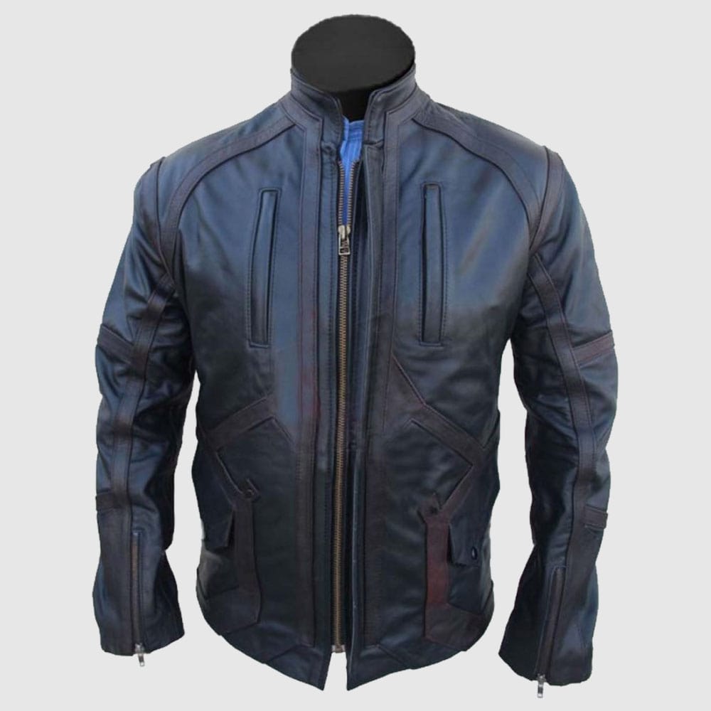 Bucky Barnes Sebastian Stan Leather Jacket