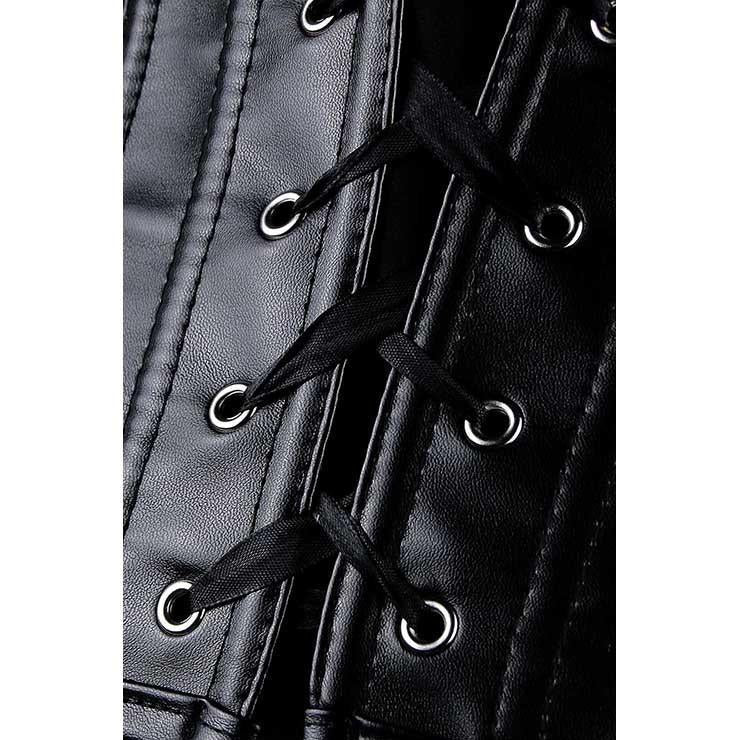 Temi Faux Leather Gothic Corset