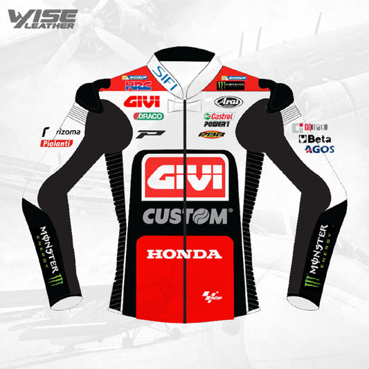 Cal Crutchlow LCR Honda Givi MotoGP Motorbike Racing Leather Jacket