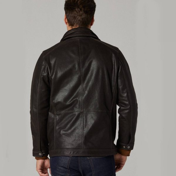 Clark Brown Leather Jacket