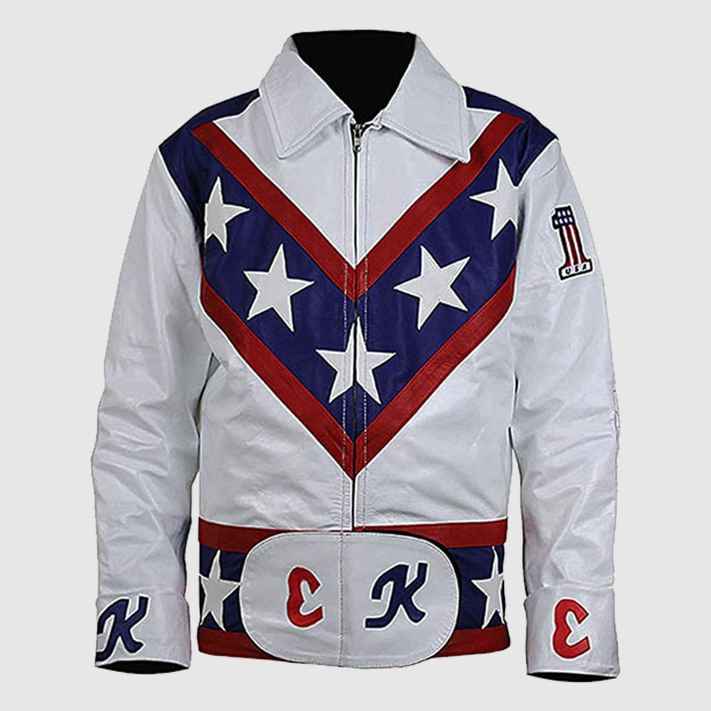 Daredevil Evel Knievel Leather Jacket