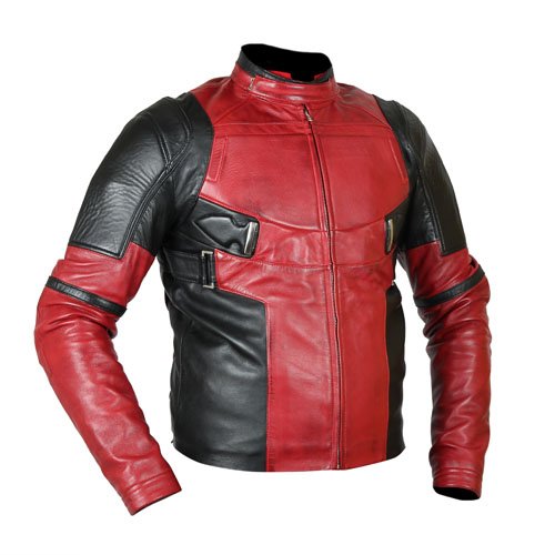 Deadpool Biker Faux Leather Jacket