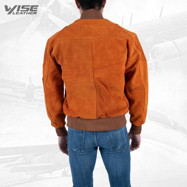 Exclusive Men Leather Jacket Mastero Pure Suede Leather Jacket - Wiseleather