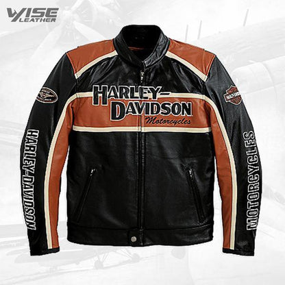 Harley Davidson Classic Cruiser 98118-08VM Leather Jacket - Wiseleather
