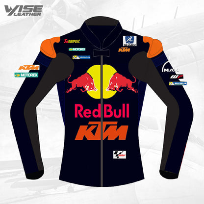 Johann Zarco Redbull KTM MotoGP 2019 Motorbike Racing Leather Jacket