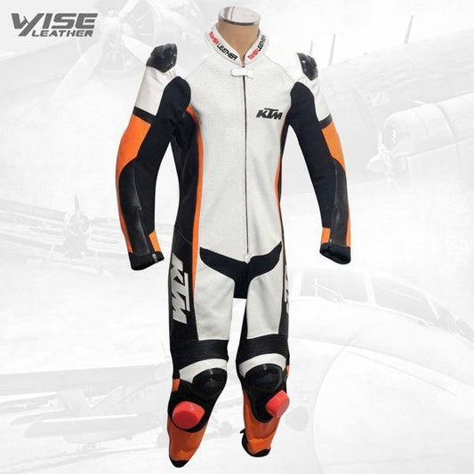 KTM RACE LEATHER MOTORCYCLE SUIT - Wiseleather
