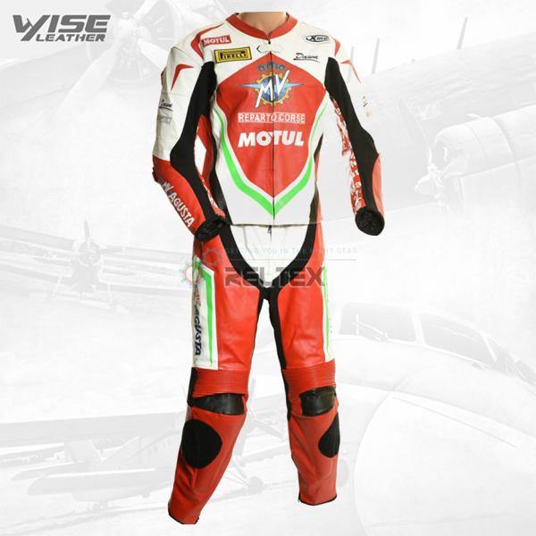 MV AGUSTA SBK RACE EDITION LEATHER MOTORCYCLE SUIT - Wiseleather