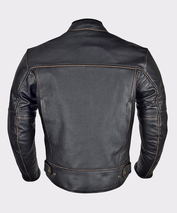 Leather Armored Jacket - Wiseleather