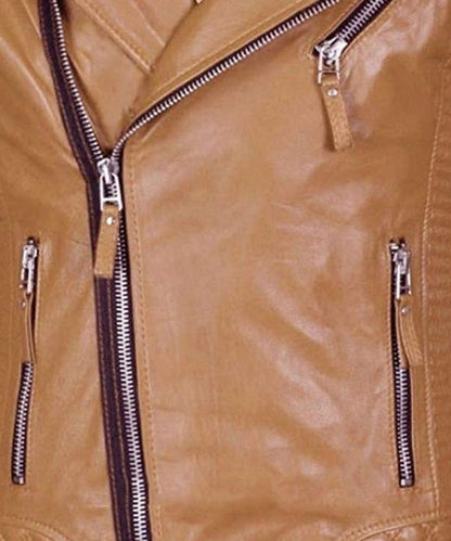 Real Leather Motorcycle Biker Jackets for Men