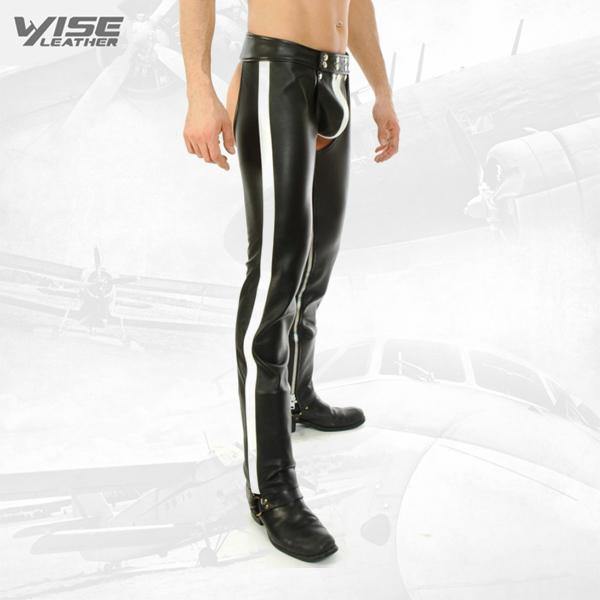 Mens Real Leather Assless Chap - Wiseleather