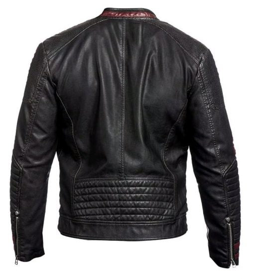 New Mass Effect 3 N7 Genuine Black Leather Jacket