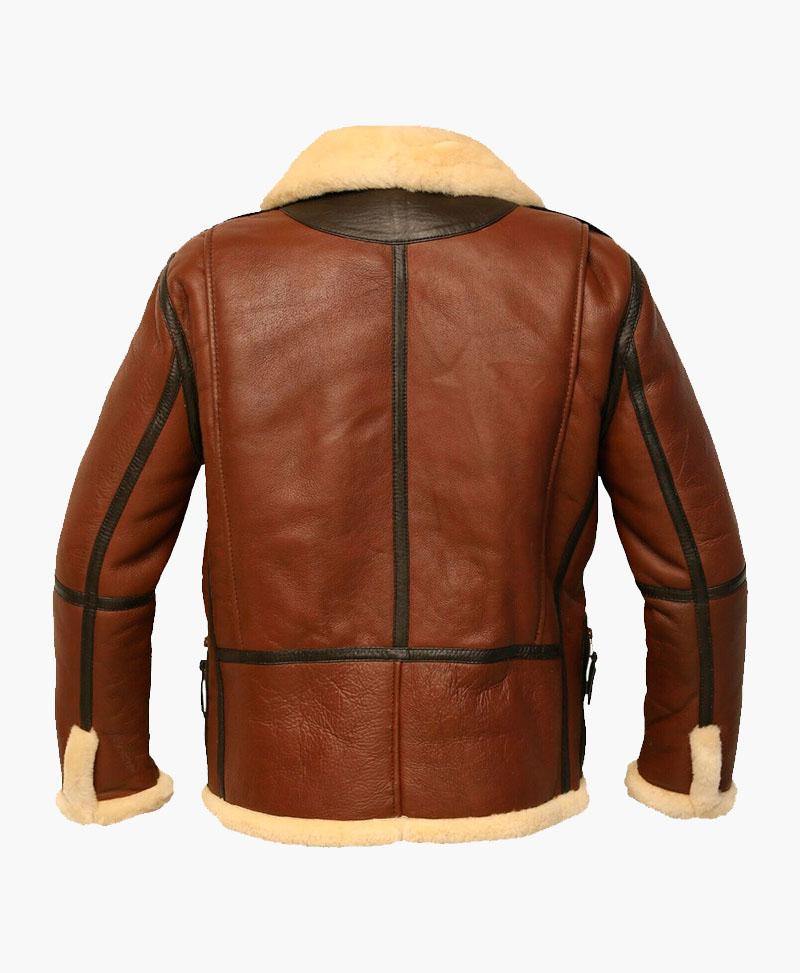 NEW MEN’S DISTRESSES FLIGHT LEATHER JACKET WITH FUR - Wiseleather