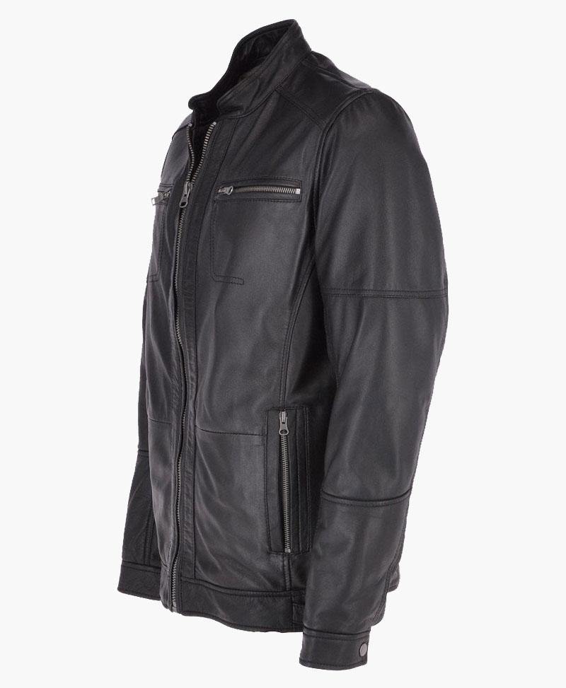 NEW MEN’S HIGH QUALITY LEATHER BIKER JACKET - Wiseleather
