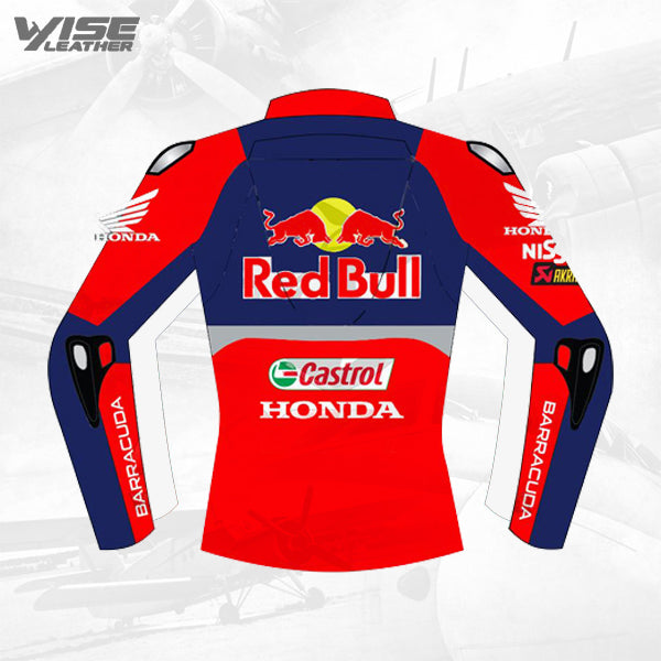 Nicky Hayden Honda Red Bull SBK MotoGP Motorbike Racing Leather Jacket