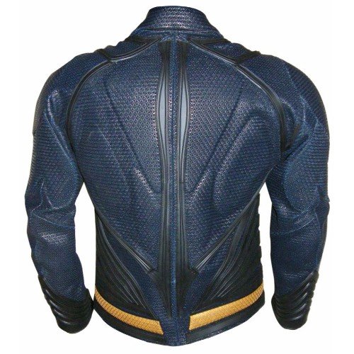 Superman Man Of Steel Genuine Real Leather Jacket