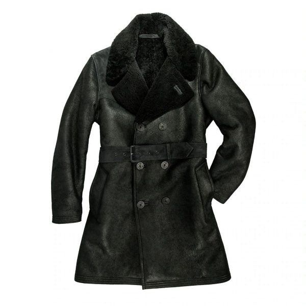 The Highview Shearling Trench Coat for sale