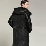 Men's B3 Shearling Jacket Coat Men's Winter Leather coat