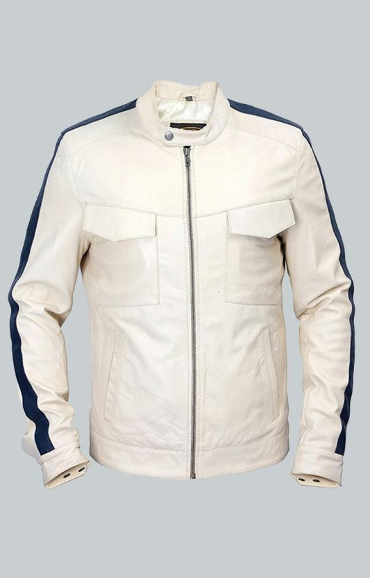 Aaron Paul's Need For Speed White Jacket