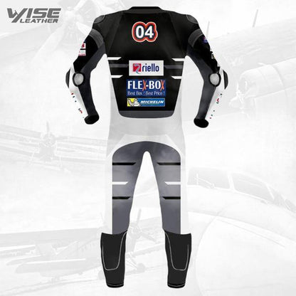 Andrea Dovizioso Ducati Motogp Motorcycle Black Leather Suit 2018 - Wiseleather