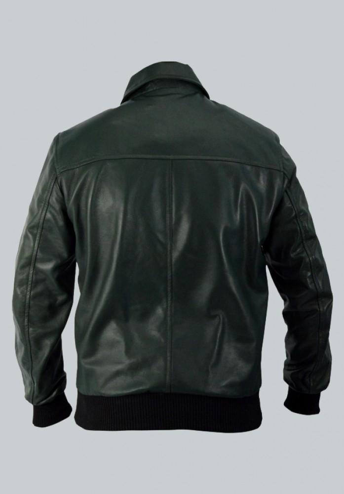 ARROW STEPHEN AMELL OLIVER QUEEN BOMBER JACKET - Wiseleather
