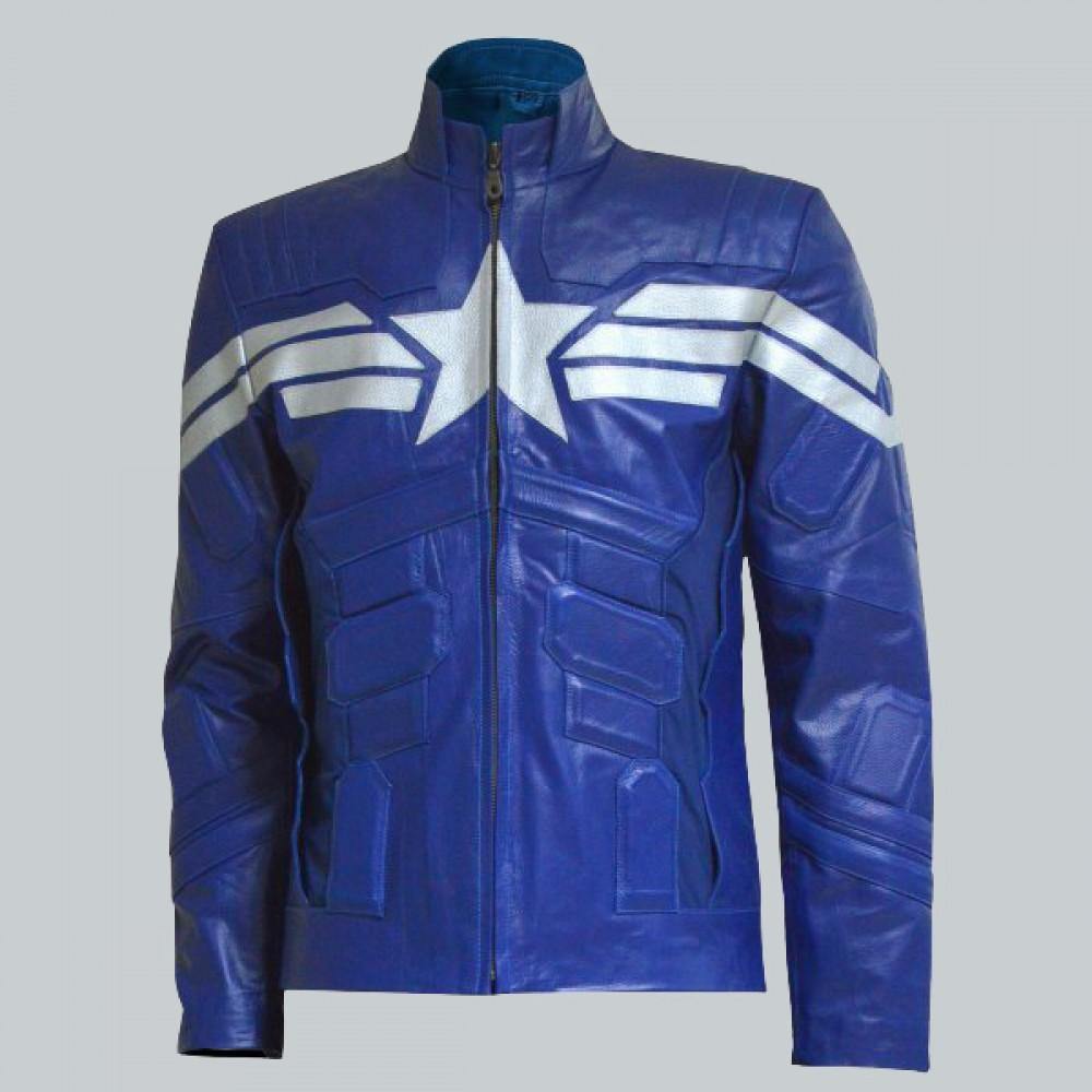 CAPTAIN AMERICA THE WINTER SOLDIER LEATHER JACKET - Wiseleather
