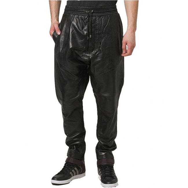 Leather Cargo Pants - Wiseleather