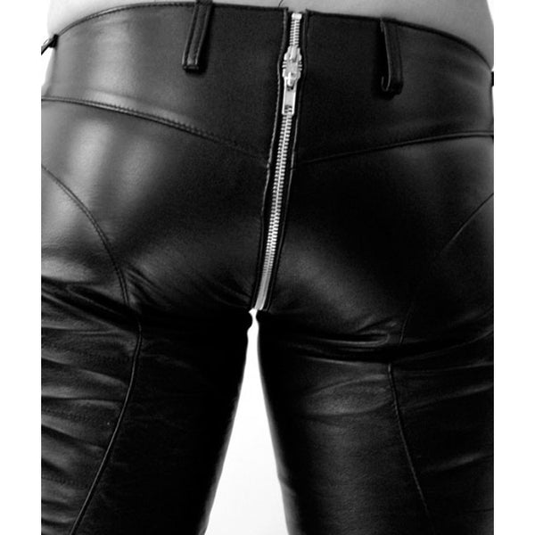 Mens Fashion Leather Pants | Buy Low Rise Leather Pants