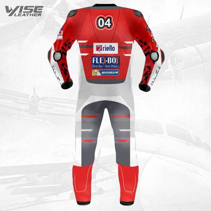 Jorge Lorenzo Team Ducati Motogp Motorcycle Leather Suit 2018 - Wiseleather