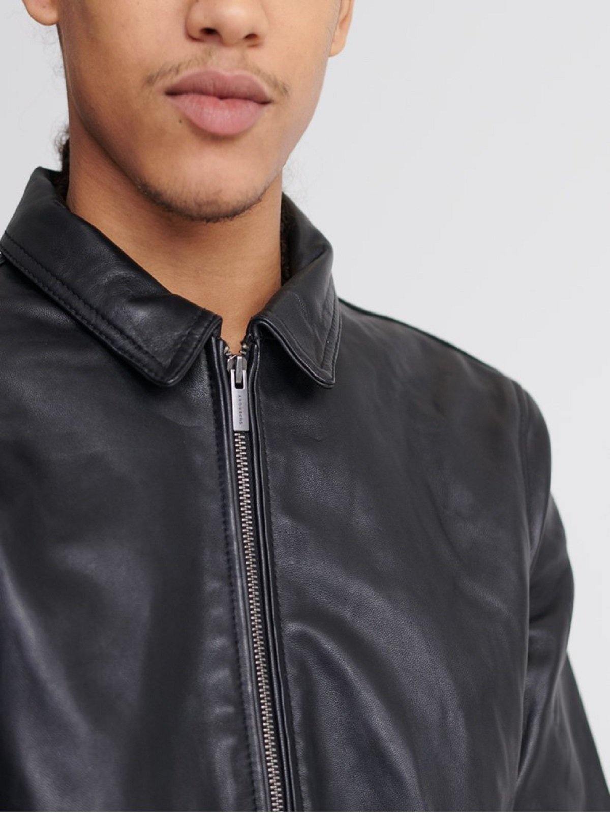 Casual Leather Jacket For Men - Wiseleather